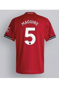 Manchester United Harry Maguire #5 Voetbaltruitje Thuis tenue 2025-26 Korte Mouw